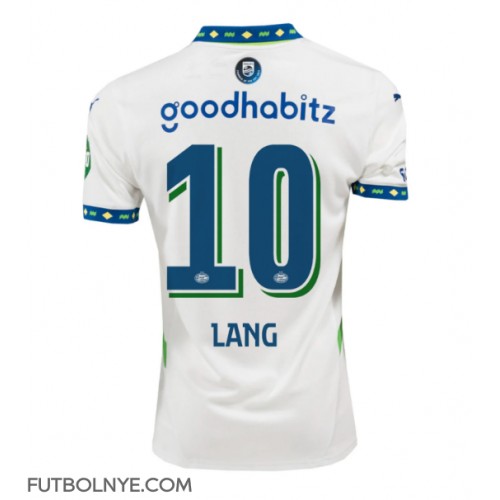 Camiseta PSV Eindhoven Noa Lang #10 Tercera Equipación 2024-25 manga corta